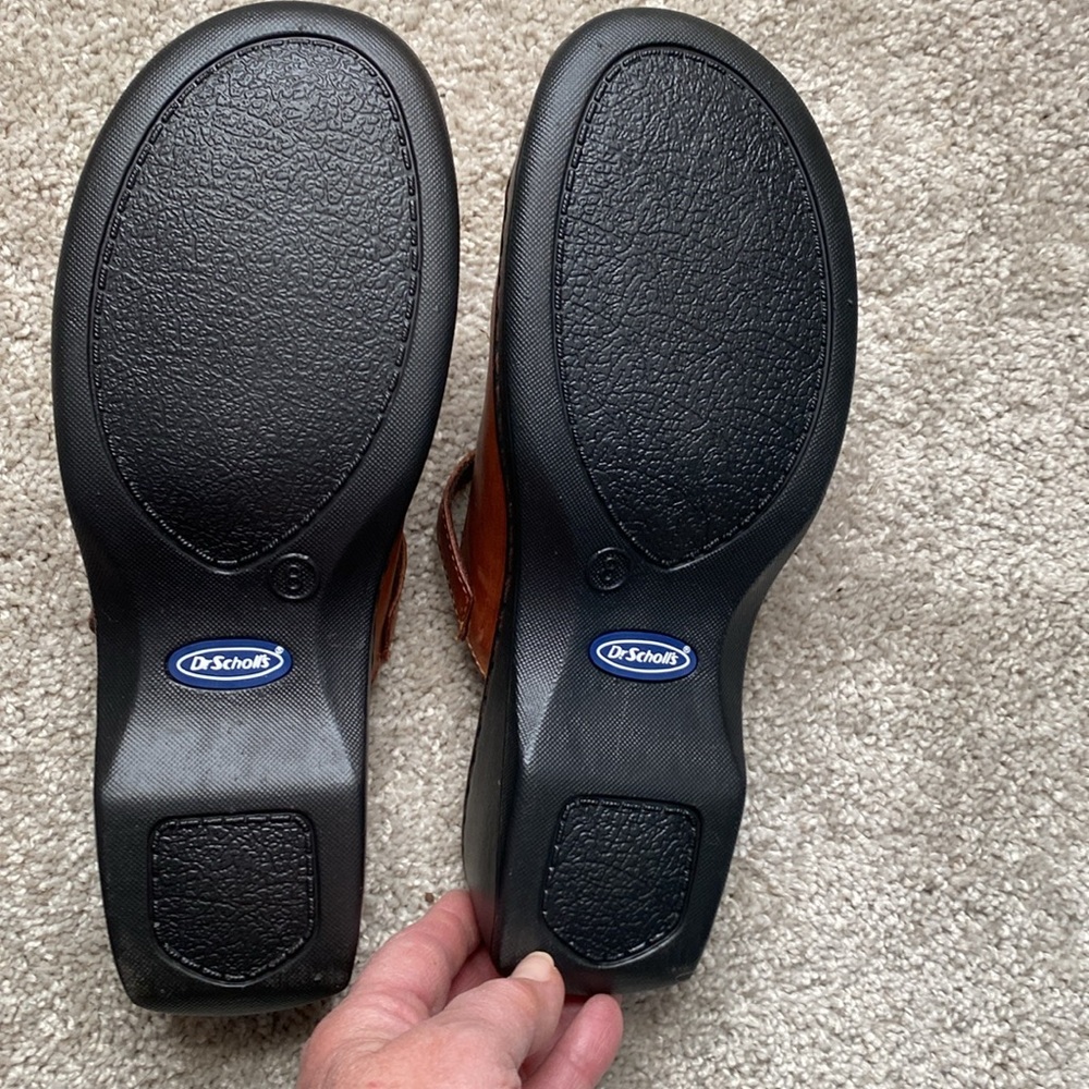 Leather clogs/ slides. - Picture 3 of 6
